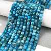 Natural Apatite Beads Strands G-E560-A07-4mm-A-2