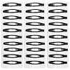 4 Sets Iron Snap Hair Clips AJEW-SC0003-37A-02-1