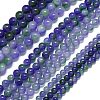 Natural Malaysia Jade Beads Strands G-B165-C02-8mm-4