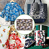 Japanese Style Cotton Fabric DIY-WH0504-889D-5