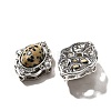 Natural Dalmatian Jasper Multi-Strand Links KK-M304-04P-09-2