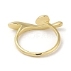 Brass Open Cuff Rings RJEW-Q778-18G-3