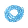 Electroplate Glass Beads Strands EGLA-A044-T3mm-L08-3