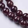 Natural Garnet Beads Strands G-J376-37-8mm-3