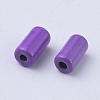Spray Painted Alloy Beads PALLOY-G268-N01-028-3