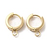 201 Stainless Steel Huggie Hoop Earrings Findings STAS-A167-01S-G-1