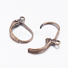 Brass Leverback Earring Findings EC223-NFR-2