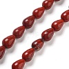 Natural Red Rainbow Jasper Beads Strands G-B106-A33-01-1