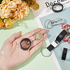 GOMAKERER Belt Ring Keeper Keychain Making Kit DIY-GO0001-76-3