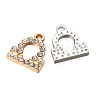 Fashewelry 2 Sets 2 Colors Zinc Alloy Pendants ALRI-FW0001-02-3