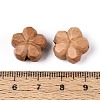 Natural Apple Wood Beads WOOD-N021-04-3