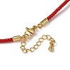 2MM Round Nylon Milan Cord Necklace Makings MAK-F038-C03-G-2