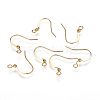 Brass French Earring Hooks LS-KK-Q365-G-NF-1