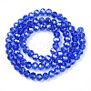 Electroplate Glass Beads Strands EGLA-A034-T4mm-A32-3