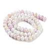 Electroplate Glass Beads Strands LAMP-S068-02F-2