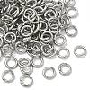 Tarnish Resistant 304 Stainless Steel Open Jump Rings STAS-R065-42-3