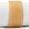 Transparent Glass Beads Strands GLAA-F094-A10-1