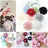 Gypsum with Cotton Cord Artificial Flower Core DIY-WH20007-36B-11-4