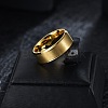201 Stainless Steel Finger Rings for Women WG1765E-48-1