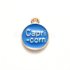 Alloy Enamel Pendants ENAM-S124-01B-02E-3