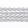 3.28 Feet 304 Stainless Steel Cable Chains X-CHS-H009-27P-1