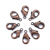 Brass Lobster Claw Clasps KK-901-R-NF-1