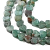 Natural Chrysocolla Beads Strands G-M403-A27-01-4