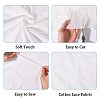 Floral Embroidered Cotton Fabric DIY-WH0786-55-4