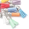 10Pcs 10 Style Faux Suede Tassel Pendant Decorations FIND-YW0001-96-2