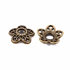 Tibetan Style Alloy Bead Caps K0P34071-3