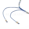 Adjustable Nylon Cord Braided Bead Bracelets BJEW-JB06024-05-3