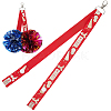Cloth Pom Pom Holder for Backpack Cheer AJEW-WH20042-69C-1
