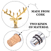 2Pcs 2 Style Zinc Alloy Wine Stoppers FIND-GF0011-17B-5