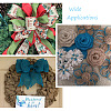 6 Rolls 6 Colors Burlap & Linen Ribbon OCOR-BT0001-03-9