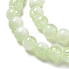 Crackle Glass Beads Strands GLAA-U001-6mm-09-2