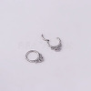 316L Stainless Steel Spider Web Hoop Nose Rings WG66A6F-01-3