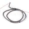U-shape Non-magnetic Synthetic Hematite Bead Strands G-P130-07-2