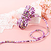 5M Ethnic Floral Printed Polyester Cords OCOR-TA0003-94A-7
