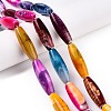 Natural Agate Dyed Beads Strands G-T138-230J-1