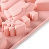 Christmas Cake DIY Food Grade Silicone Statue Mold DIY-K075-12-3