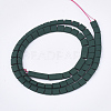 Spray Painted Non-magnetic Synthetic Hematite Beads G-T116-07-14-2