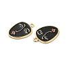 Alloy Enamel Pendants ENAM-J650-07G-04-4