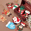 Gorgecraft 9Pcs 9 Style Felt Pendant Decorations FABR-GF0001-01-4