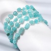 Natural Amazonite Beads Bracelets GG-CBA05D5-02A-07A-1