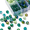 10 Style Spray Painted & Drawbench Transparent & Baking Paint Glass Beads GLAA-YW0001-26E-5