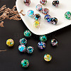 Handmade Lampwork Beads Strands LAMP-CD0001-07-10