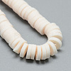 Handmade Polymer Clay Bead Strands X-CLAY-T002-4mm-17-3