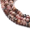 Natural Argentina Rhodonite Beads Strands G-C052-10-01-3