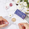 4 Rolls 4 Colors Special Coated Polyester Beading Threads for Seed Beads OCOR-SC0001-08B-3