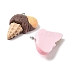 Opaque Resin Pendants RESI-Z038-17P-2
